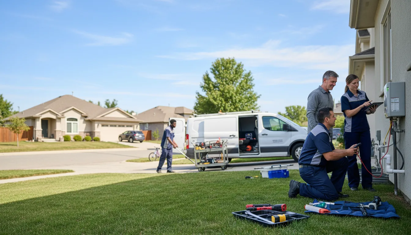 Tankless water heater service in Pleasant Grove, AR